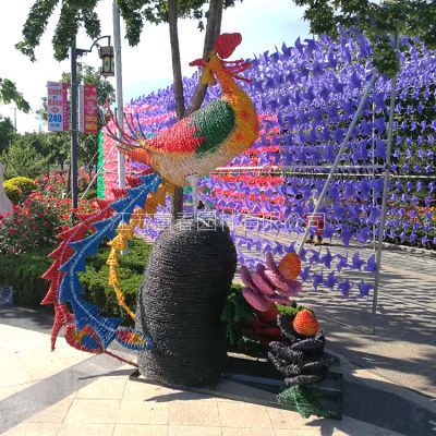 可定制稻草藝術 工藝品稻草雕塑大型景區 藝術節策劃制作安裝